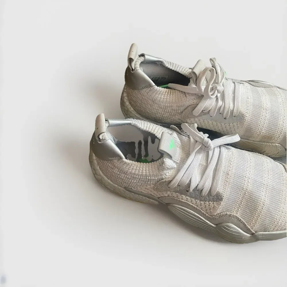 Adidas Trae Young 2.0‎ Basketball Shoes Mens 9 Silver Grey
